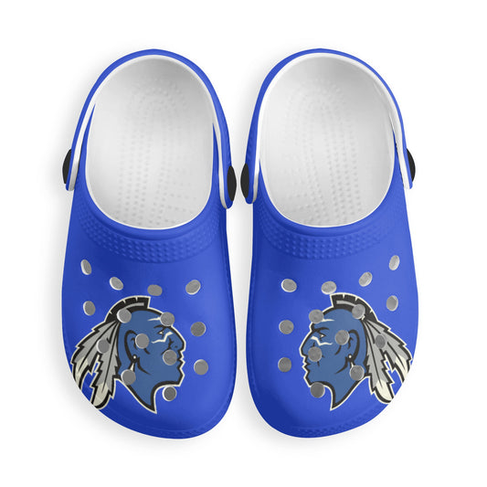 Kids Blue Warriors Clogs