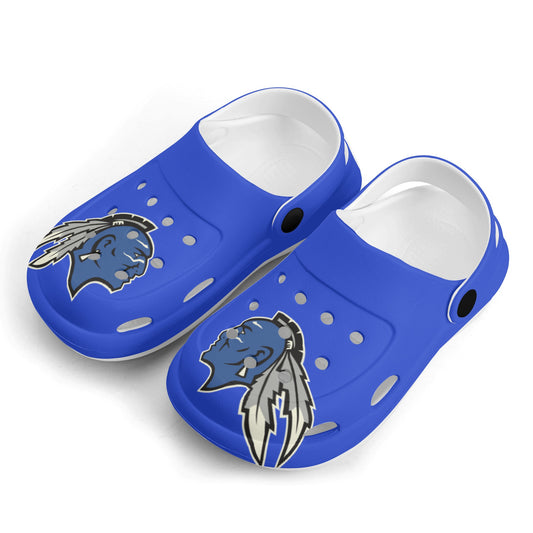 Kids Blue Warrior Clogs