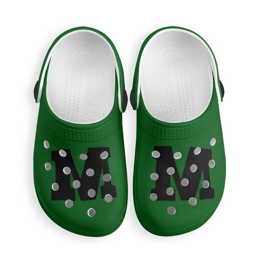 Kids Green M Classic Clogs