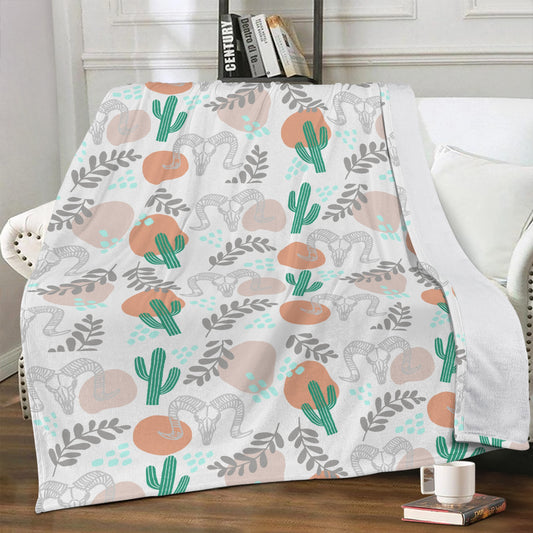 Boho Desert Soft Polyester Premium Fleece Blanket