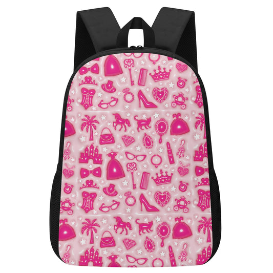 Popular Doll Inspired 17 Inch Laptop Backpack