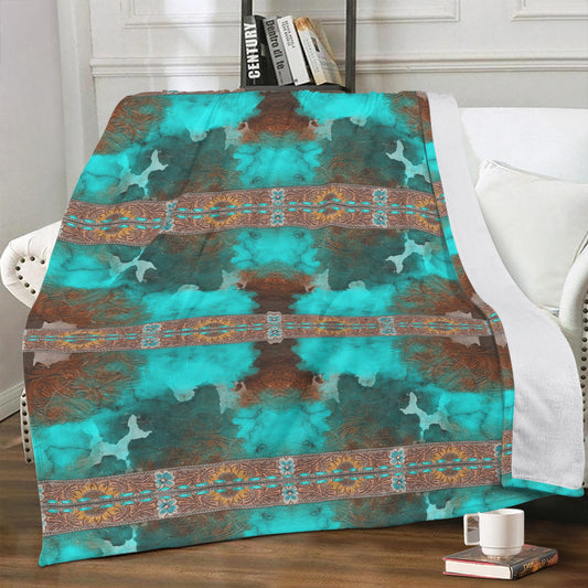 Barn Blanket Soft Polyester Premium Fleece Blanket