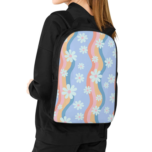 Flower Power 17 Inch Laptop Backpack