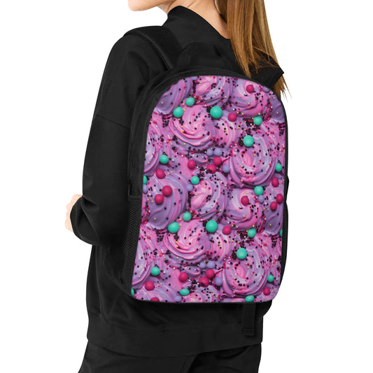 Sweet Swirls 17 Inch Laptop Backpack