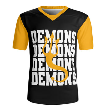 Mens Customizable Demons Football Jersey