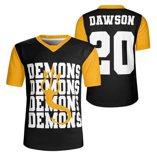 Mens Customizable Demons Football Jersey