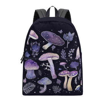 Mystic Mushroom Cotton Backpack