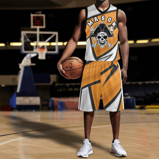 Customizable Adult Basketball Sports Uniform Jersey & Shorts