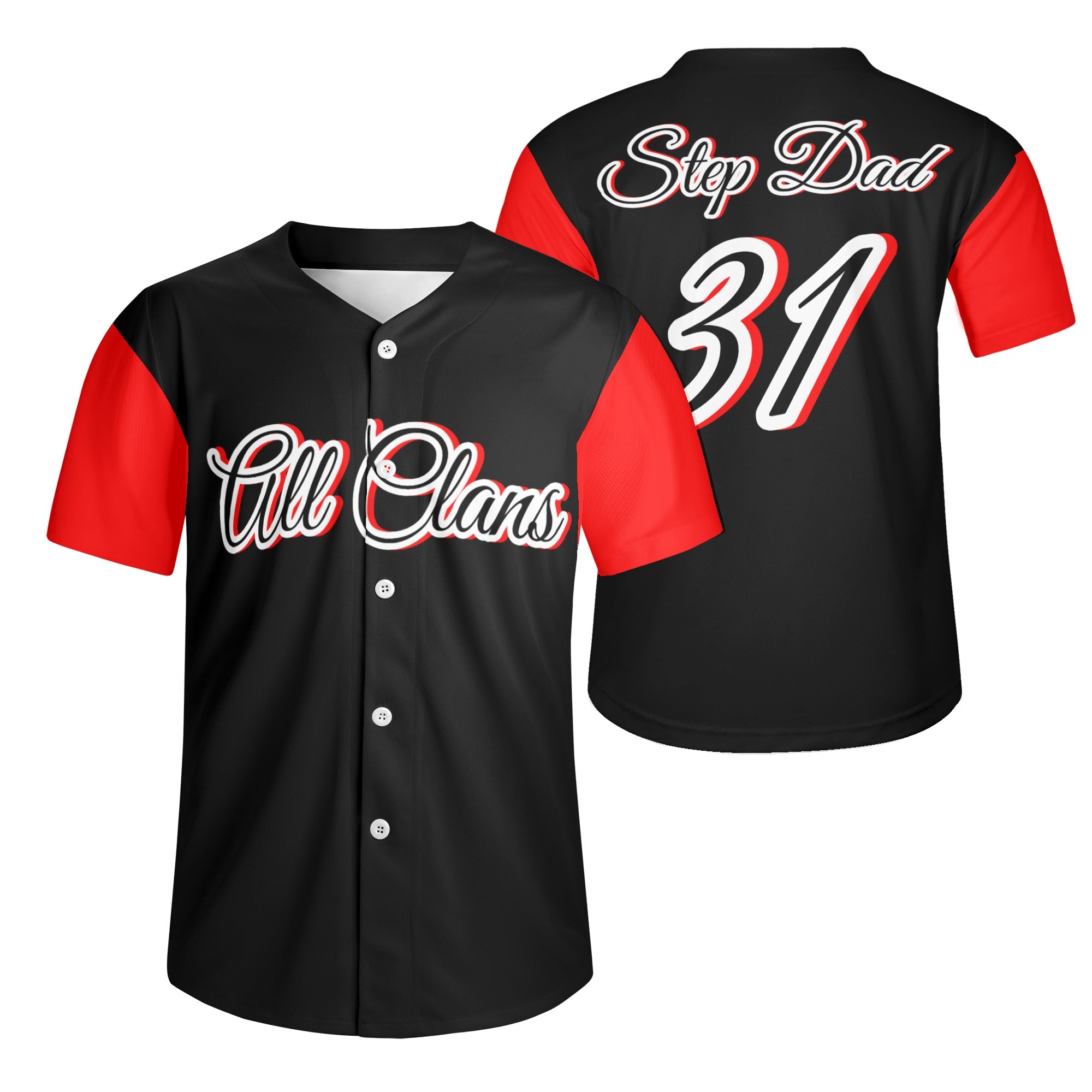 Mens Short Sleeve Baseball Jersey Ashley Cummings