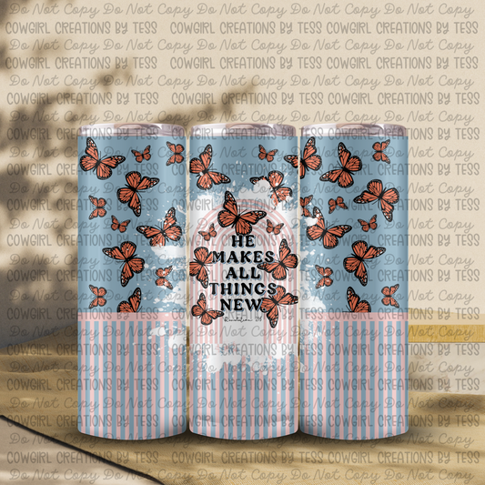 He Makes All Things New Tumbler