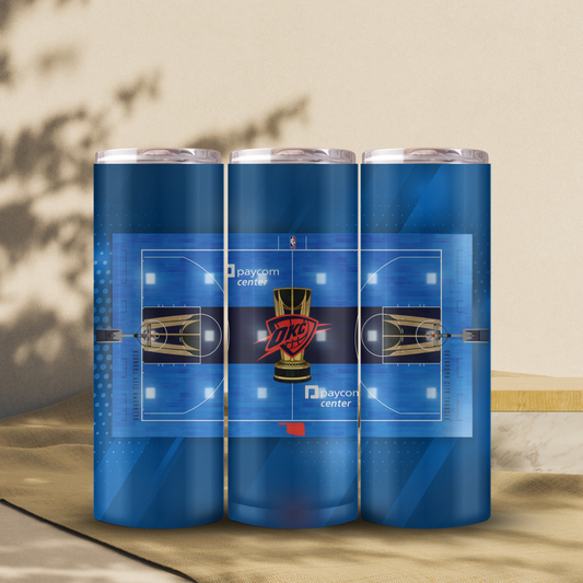 Basketball Court Tumbler Choose your Team