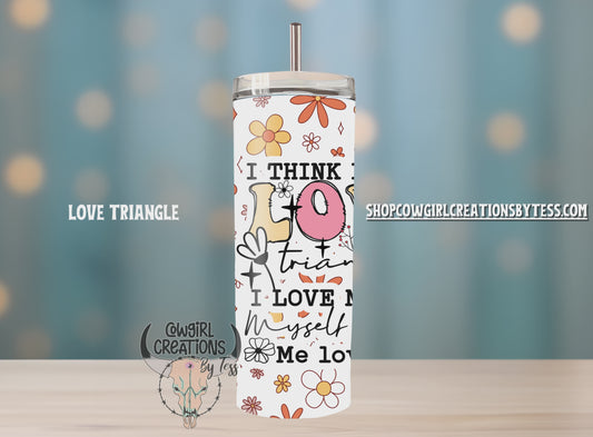 Love Triangle Tumbler