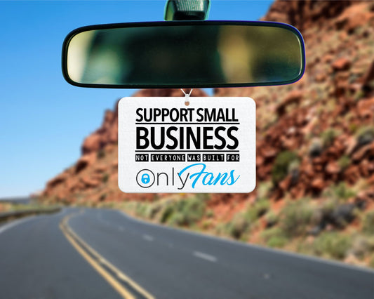 Support Small Business Air Freshener