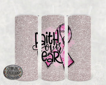 1643 Faith over Fear Tumbler