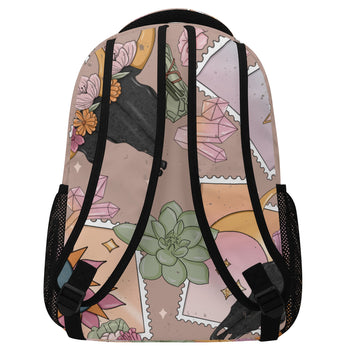 Western celestial Boho New Casual Style School Backpack