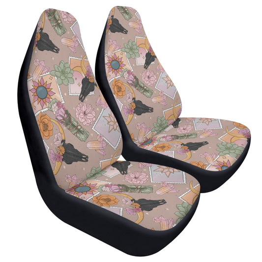 Western Celestial Boho Car Seat Covers (2 Pcs)