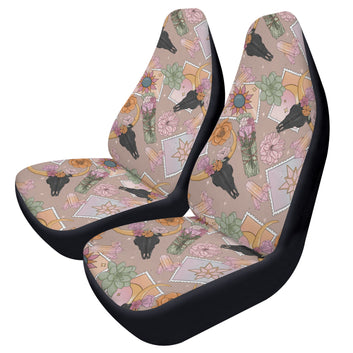 Western Celestial Boho Car Seat Covers (2 Pcs)