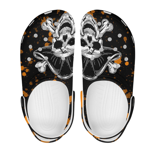 Pirates Paint Splatter Women's  Clogs