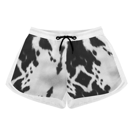 Women's Cow print Casual Shorts