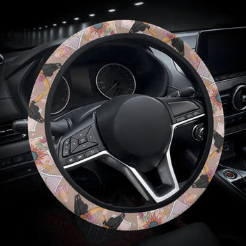 Boho Celestial Car Steering Wheel Covers