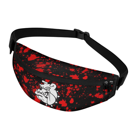 Bulldog Splatter Fanny Pack