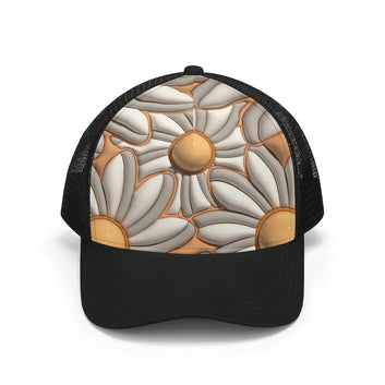 Daisy  Mesh Baseball Caps