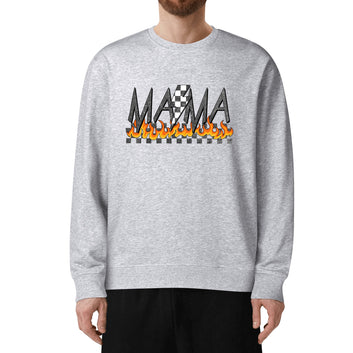 Racing Mama Adult Cotton Sweatershirt