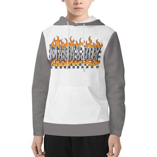 Mamas Boy Youth Lightweight Hoodie Sweatshirt