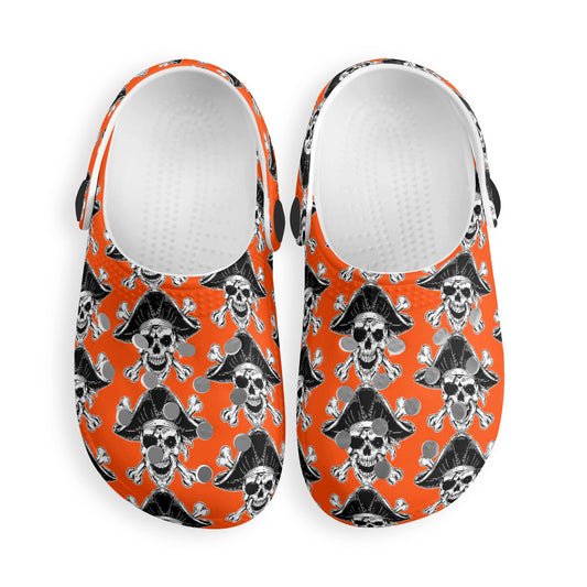 Kids All Over Pirate Clogs