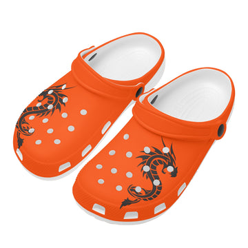 Womens Dragon Mascot Clogs