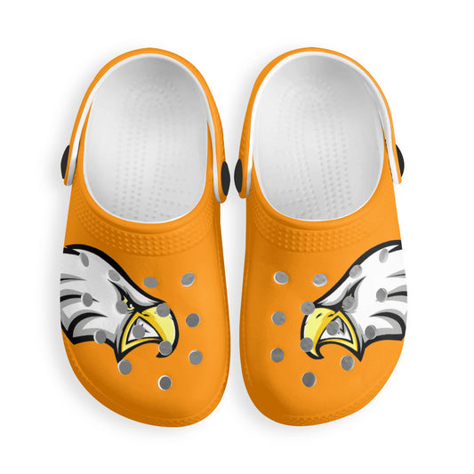 Kids (Sizes 11-3) Eagle Mascot Clogs