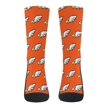 Eagles Mascot Crew Socks