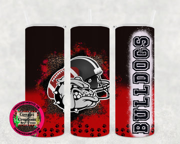 Bulldogs Paw Print OCB Tumbler