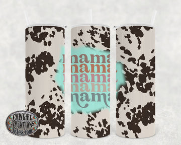 Mama Cowhide Tumbler