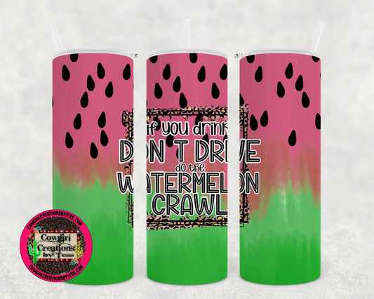 Watermelon Crawl OCB Tumbler